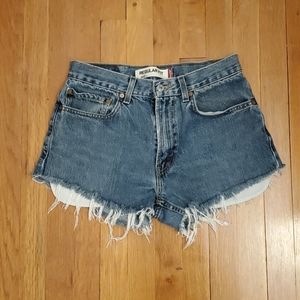 Vintage Levi's 505 Cutoff Denim Shorts